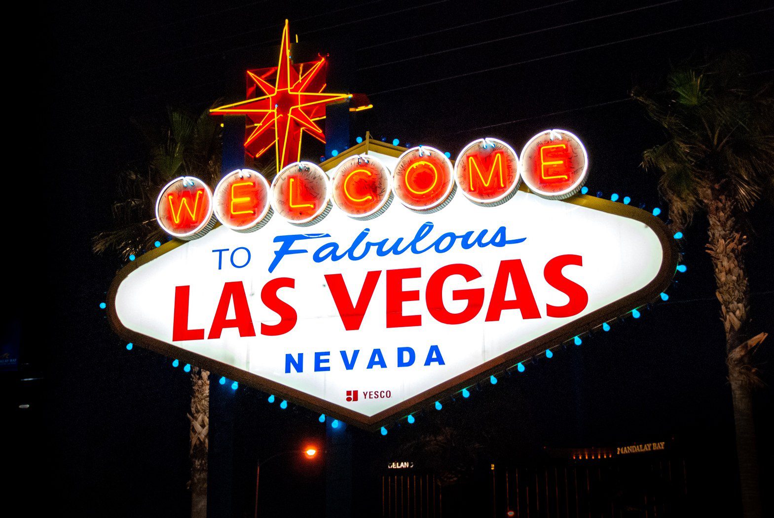 image of a welcome to las vegas sign indicating a las vegas answering service